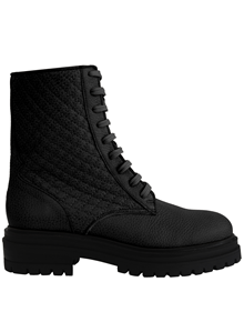 Combat boots in Romance leather VIEW ALL