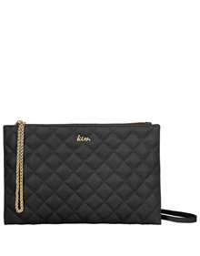 Clutch bag in Romance leather VIEW ALL