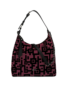 Hobo bag in Εnigma fabric material VIEW ALL