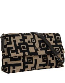 Clutch bag in Εnigma fabric material VIEW ALL