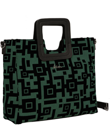 Tote bag in Εnigma fabric material VIEW ALL