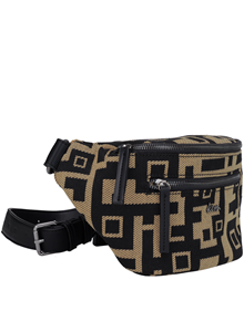 Belt bag in Enigma fabric material VIEW ALL