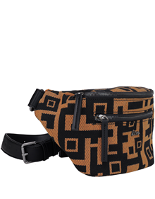 Belt bag in Enigma fabric material VIEW ALL