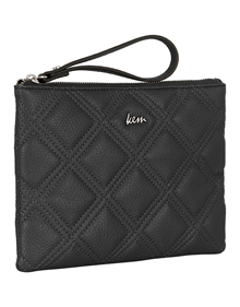 Clutch bag in Pure synthetic material VIEW ALL