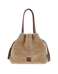 Bucket bag in Fluffy leather VIEW ALL