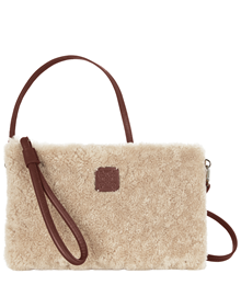 Clutch bag in Fluffy leather VIEW ALL