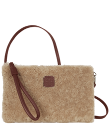 Clutch bag in Fluffy leather VIEW ALL