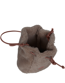 Bucket bag in Fluffy leather VIEW ALL