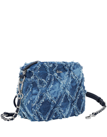Crossbody bag in Jean synthetic material VIEW ALL