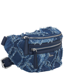 Belt bag in Jean synthetic material VIEW ALL
