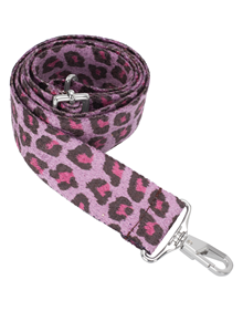Shoulder strap with leopard print VIEW ALL