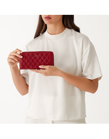 Wallet in Rhombus synthetic material VIEW ALL