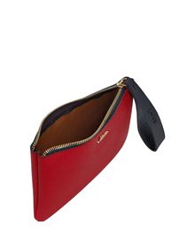 Necessaire in Riva synthetic material with leather trimming VIEW ALL