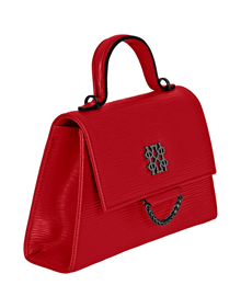 Ivi top handle bag in Oceano leather VIEW ALL