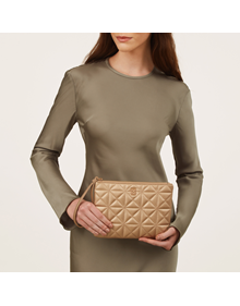 Clutch bag in Illusion synthetic material VIEW ALL