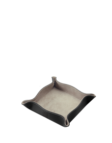 Leather tray (S) HOME